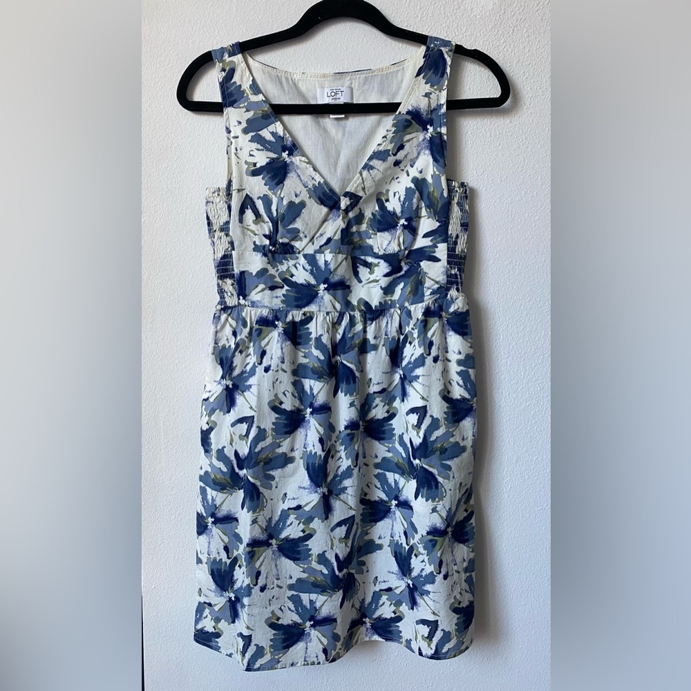 Ann Taylor Loft Petites Floral Dress, Size XXSP